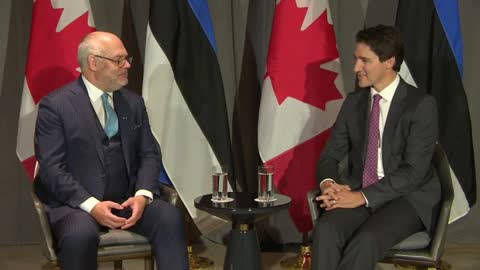 Canada: PM Trudeau meets with Estonian President Alar Karis – November 22, 2022