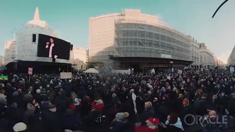 BBC ignores vaccine injury protest! Portland Place, London, 21 January 2023.