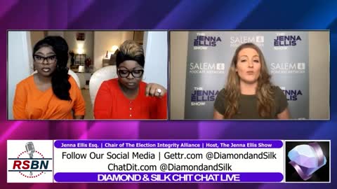 Diamond & Silk Chit Chat With Scott Presler 2/21/22