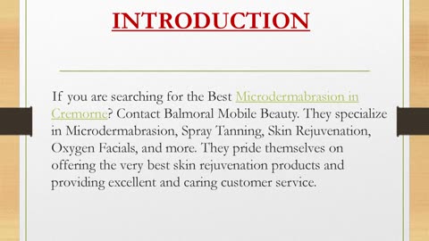 Best Microdermabrasion in Cremorne