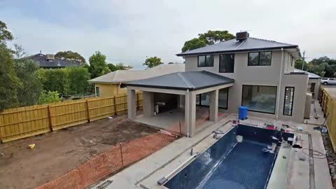 Australian Building construction technology l step by step time lapse video l construction procedure