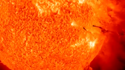 Experiencing a Solar Eruption on Zoom