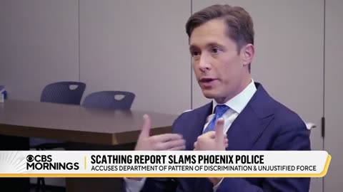 Phoenix police discriminate, use excessive force, Justice Department report alleges CBS News