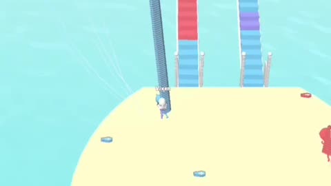 Bridge race 177 Bridge Race Great Level Gameplay Challenge #short