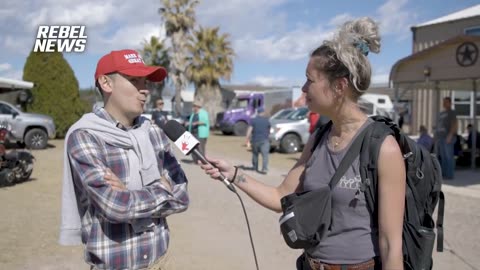 [news rebeltv] This convoy wouldn't even be here if it wasn't for Canadians,' said one participant.