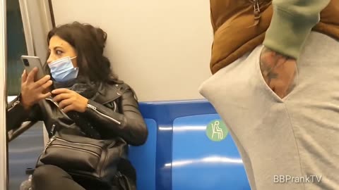 Subway dick Prank Video Best Funny Prank In Train#train #