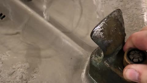 Water Fountain Sprays Onto Electrical Outlet