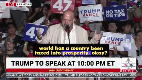 TV Superstar Rick Harrison LIT UP the Las Vegas crowd & endorsed TRUMP!