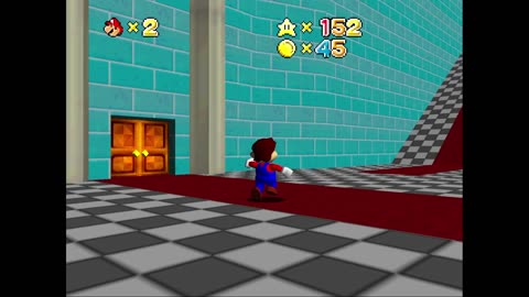 Mario B3313 (A Hack of Super Mario 64) Faceless Mario Crash