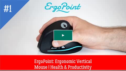 ErgoPoint: Ergonomic Vertical Mouse | Health & Productivity