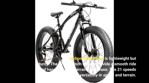 Customer Comments: EUROBIKE Mountain Bike,Carbon Steel Frame, 27.5-29 Inch Wheels, 21 Speeds, M...