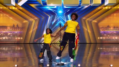 Abigail & Afronitaaa's 'WORLD-CLASS' performance to Fuse ODG - Auditions - BGT 2024