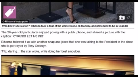 A VERY STRANGE Connection Between Obama..Rihanna & CERN