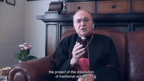 A short clip from Archbishop Vigano claims that the pope is a "zealous cooperator"