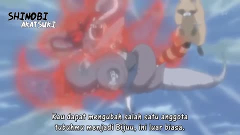 Pertarungan sengit Kisame dan Killer Bee