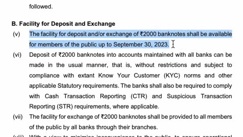 Alert ! 2000 rupee note banned in India. You must change before …#rbi #2000rupeesnoteban #finance