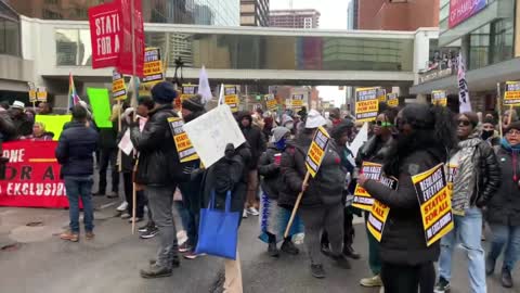 Trudeau met with protesters in Hamilton