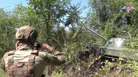 Combat work of artillery units of Ussuri paratroopers