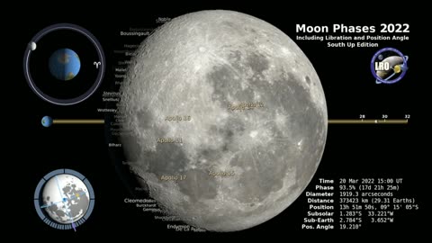 Nasa on moon with 3d video