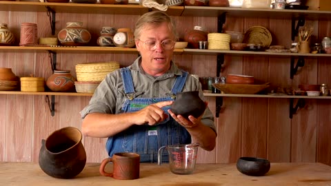 Sealing and cooking in unglazed earthenware pottery