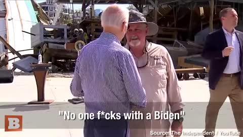 Joe Biden Caught on HOT MIC No One Fcks with a Biden