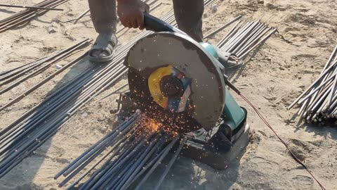 steel reinforcement cutting