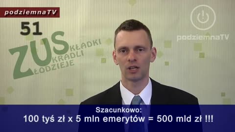 podziemna TV - ZUS zaskarżony do Trybunału Konstytucyjnego! #51 (08.05.2014)