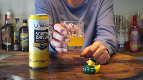 The Original Clubtails Screwdriver RTD Cocktail Review