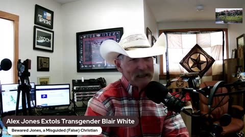 Alex Jones Extols Transgender Blair White