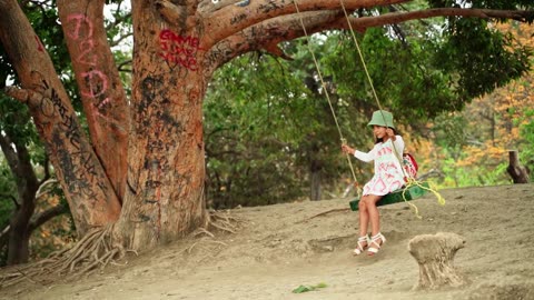 tree swing.