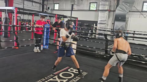 Joey sparring Steve 2. 8/31/24