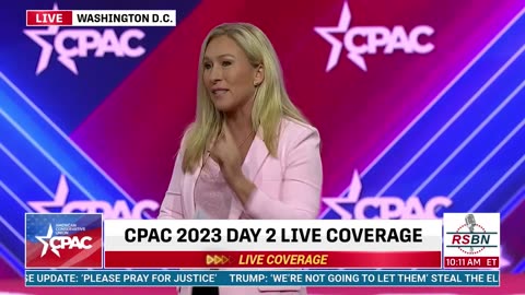 FULL SPEECH - Congresswoman Marjorie Taylor Greene - CPAC Washington D.C. - Day Two - 3/3/2023