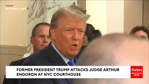 Trump Asked Point Blank- 'Why Did You Want To Be Here Today' At NYC Fraud Trial