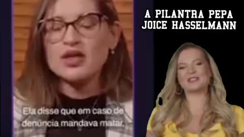 Juliana assessora diz que sempre trabalhou em meio a AMEAÇAS da pilantra Joice Hasselmann.