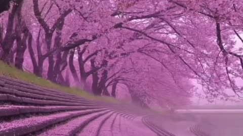 Beautiful pink world