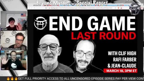 CLIF HIGH, RAFI FARBER & JEAN-CLAUDE: YOU ARE WITNESSING THE ENDGAME OF OUR CURRENT FINANCIAL SYSTEM