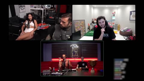 Adin Ross Introduces Adam22 & Lena The Plug To ANDREW TATE