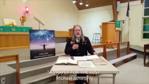 A PRAYER FOR THE LOST by Michael James Fry