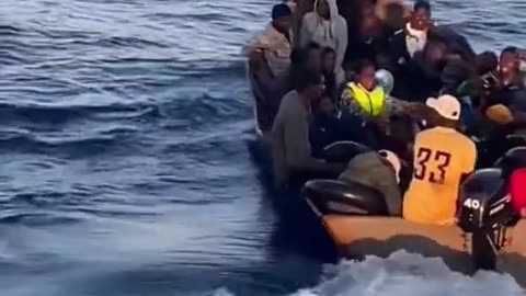 The migrant situation in Italy is completely out of control