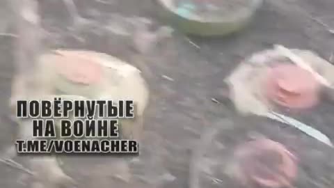 Ukrainian Forces' YPR-765 drove over an Ukrainian mine. Zaphorizhzhia region