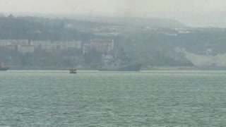 Russian ships start drills near Crimea