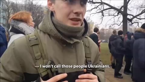 Ukrainian soldier bragging about being a Nazi