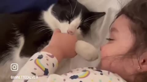 cute baby is in the best company