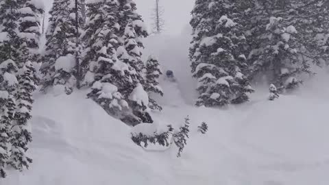 Jackson Hole Massive Air, Backcountry Skiing, Straight lines & Couloirs | O_leeps-4