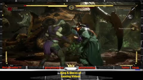 Mortal Kombat 11 - Noob Saibot vs Mileena