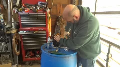 $250 DIY Heated Biodiesel Processor - Credit to Knightslugger