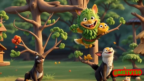 kids cartoon story morality story in animals👉🌹👍