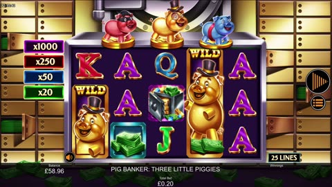 Pig Banker Three Little Piggies 10 Minute Slots