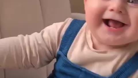 😂😂Such a happy_baby--_cute_viral_short video😂😂