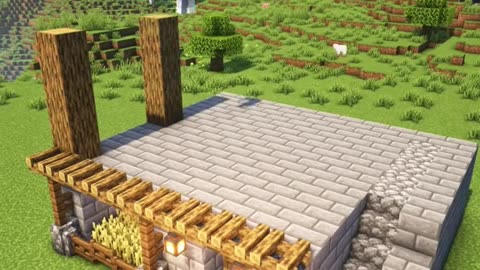 Minecraft basic house